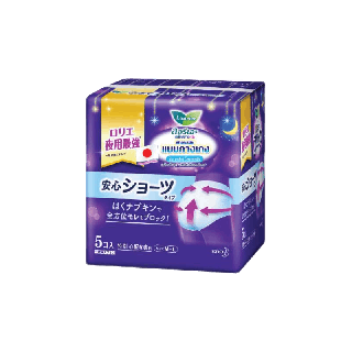 โปรโมชั่น : ลอรีเอะ แบบกางเกง รุ่น ซูเปอร์โพรเทค 5ชิ้น Laurier Pants Super Protection 5pcs. ผ้าอนามัยกางเกง 48 cm