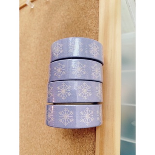 XMAS Christmas Snowflake Washi Tape สติ๊กเกอร์ วาชิเทป เทป