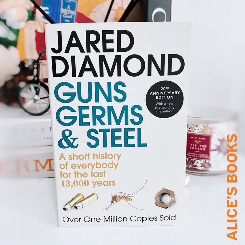 [ใหม่] หนังสือภาษาอังกฤษ Guns, Germs and Steel : 20th Anniversary Edition by Jared Diamond