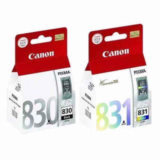 ตลับหมึก Canon 830 BK + 831 CO Pixma IP 1180 / IP 1880 / IP 1980 / IP 2580 / IP 2680 / MP 145 / MP 198 / MP 218 / MP 228