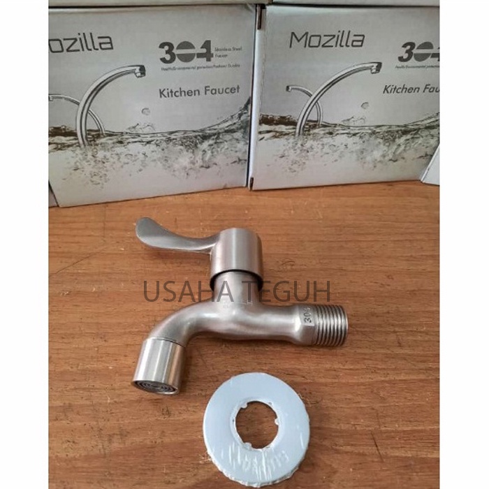 ก๊อกน้ําติดผนังสแตนเลส Mozilla