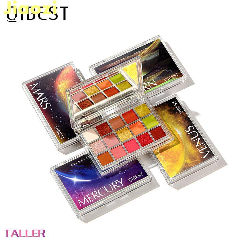 Qibest พาเลทอายแชโดว์เนื้อแมท 15 สี
