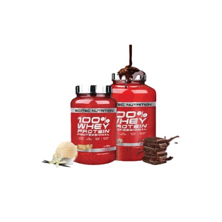 โปรโมชั่น : Scitec 100% Whey Protein 920g เวย์โปรตีนเสริมสร้างกล้ามเนื้อ