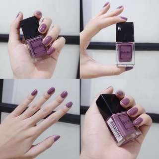 Rada Nail สีม่วงกะปิ เนื้อสีเงาดั่งเจล (ไม่ต้องอบ) แห้งไว กลิ่นไม่ฉุน เล็บไม่เหลือง