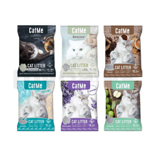 [โค๊ดส่วนลด] My Paws (Catme) ทรายแมวภูเขาไฟ ธรรมชาติ ขนาด 10 ลิตร มีสำหรับลูกแมว