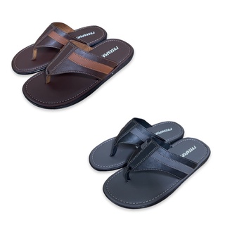 FREEWOOD SANDALS รองเท้าแตะแบบหนีบ รุ่น 33-230 สีดำเทา / สีน้ำตาลแทน