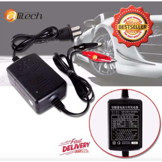 Eco เครื่องชาร์จแบตเตอรี่ 12 V Sealed Lead Acid Car Motorcycle Battery Charger Rechargeable Maintainer CBC320-LK