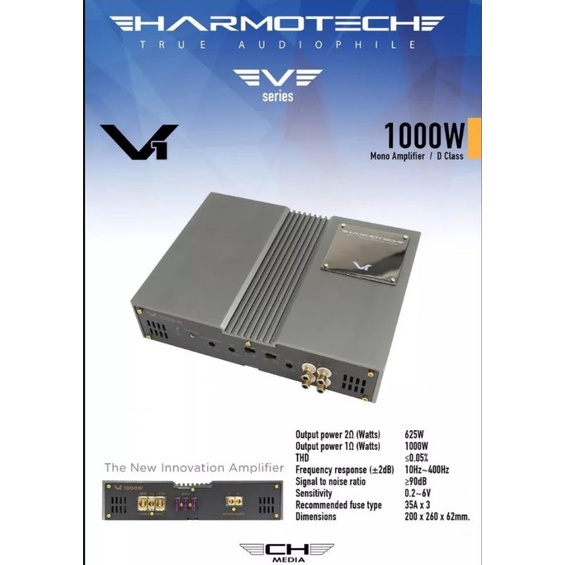 Monoblock Harmotech Series V1000W - V1