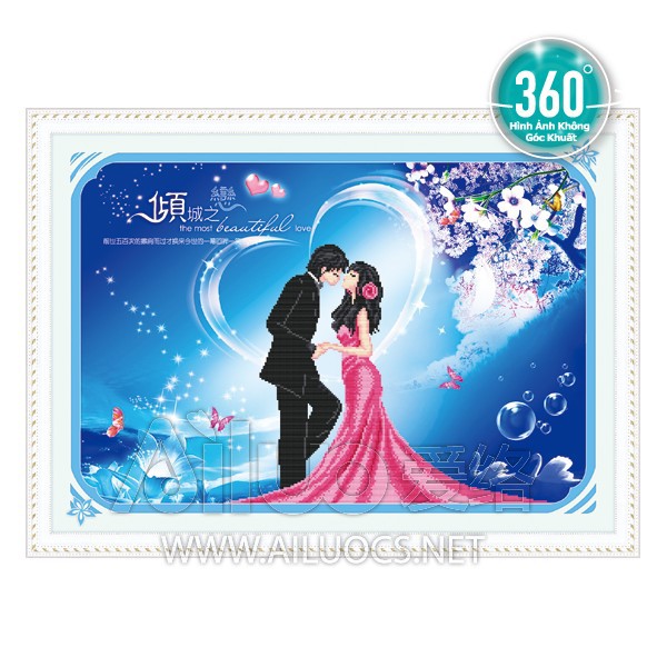 ภาพวาดเพชร Love Wedding Day 71360