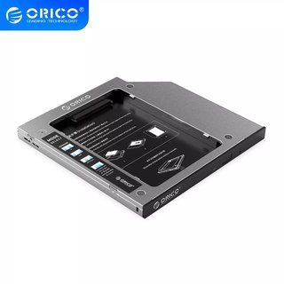 Orico HDD Caddy for 9.5/9.2/9.0MM 2.5INCH SATA HDD SSDเคสฮาร์ดดิสก์ไดรฟ์ Hdd ความเร็วสูง 6+7 พิน Sata Cd-Rom Ssd Hdd สําหรับแล็ปท็อป ขนาด 2.5 นิ้ว