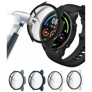 ราคาHard Edge Screen Glass Protector Case Shell Frame For Xiaomi Mi Watch Color Sports Version Smart Watch Protective Bumper Cover