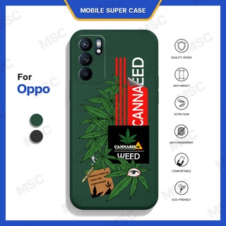 เคสออปโป้ ออปโป เคสเท่ๆ เคสโทรศัพท์ เคสมือถือ Oppo สมุนไพรอารมณ์ดี พร้อมส่ง! by MSC เคสซิลิโคน