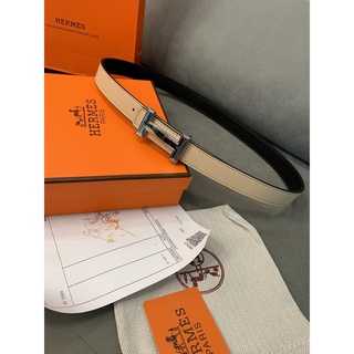 พร้อมส่ง ! Hermes ! เข็มขัดหนังวัว ลําลอง สไตล์นักธุรกิจ สําหรับผู้ชาย