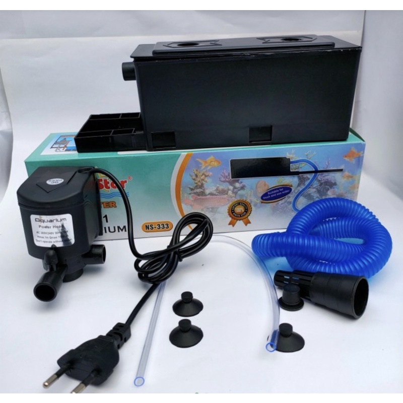 กรองด้านบน 3 in 1 Nikita star NS-333 กรองตู้ปลาเล็ก หรือ 380k kandila
