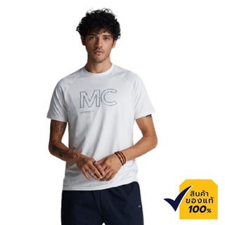 แฟชั่น Mc Jeans เสื้อยืดผู้ชาย เสื้อแขนสั้น เสื้อยืด MC ACTIVE สีขาว ผ้านุ่ม ระบายอากาศได้ดี MTSZ506