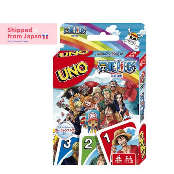 การ ดเกม Uno One Piece เวอร ช นโจรสล ด ว นพ ซ ส งจากญ ป น Made In Japan Shopee Thailand