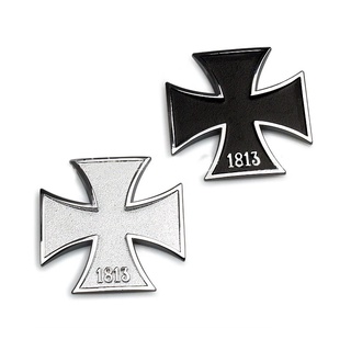 สติกเกอร์โลหะ ลายตราสัญลักษณ์ Maltese Cross 1813 3D สําหรับติดตกแต่งรถยนต์ รถจักรยานยนต์ 1 ชิ้น