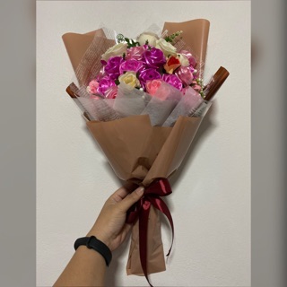 ช่อดอกไม้ริบบิ้น สไตล์เกาหลี💐💐