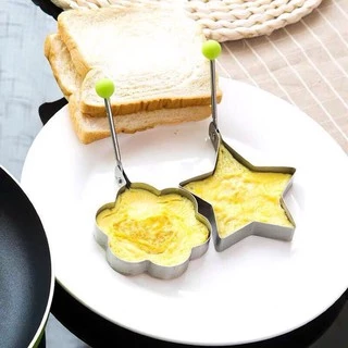 🍳แม่พิมพ์ทอดไข่ เเพนเค้ก แบบสแตนเลส แม่พิมพ์ครัวทำอาหาร ไข่ดาว ไข่เจียว🍳 #B-0039
