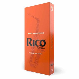 ลิ้นกล่องส้ม Rico Alto Saxophone Reeds Orange Case (อัน)