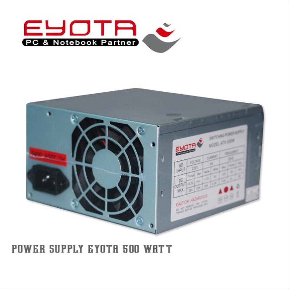 พาวเวอร์ซัพพลาย Psu 500w Eyota