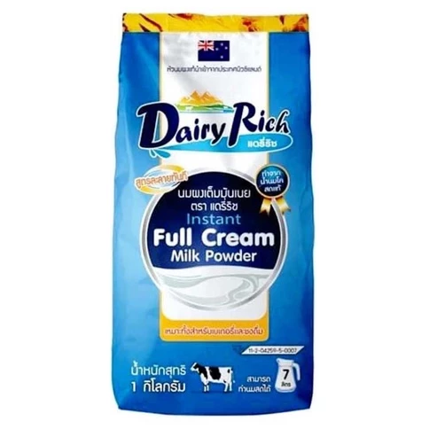 Dairy rich นมผงแดรี่ริชขนาด1กก.