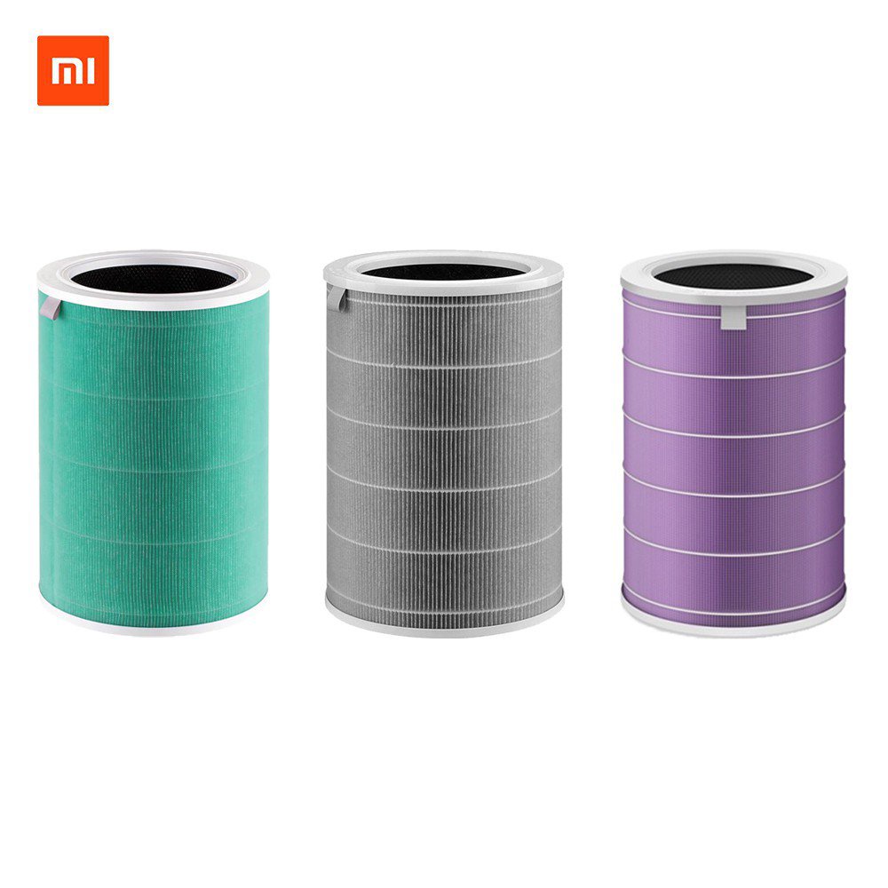 j4fF Xiaomi Air Purifier HEPA Filter ใส้กรองเครื่องฟอกอากาศ 360° กรอง PM2.5 ,PM0.3 ~ 0.5,กลิ่นเหม็น,