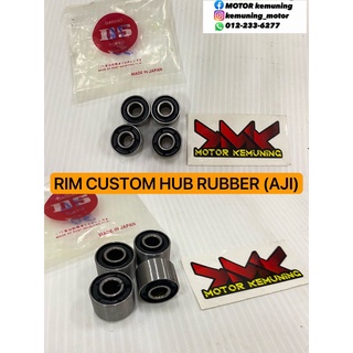 ฮับขอบยาง ปรับแต่งได้ (AJI) dan (MAGICBOY) - BUSH DALAM HUB CUSTOM AJI RACING MAGICBOY