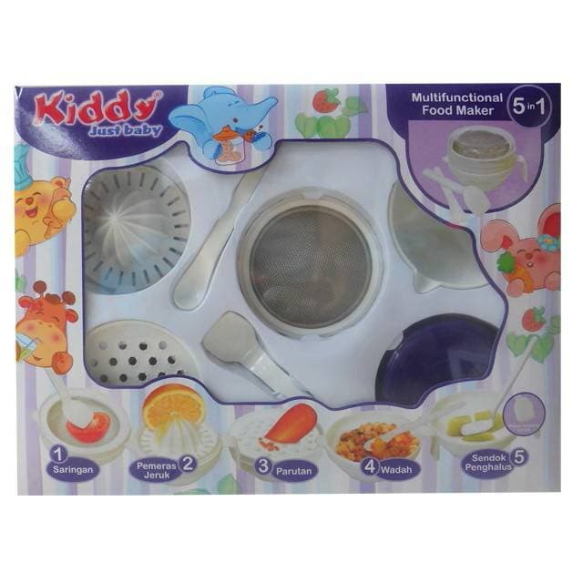 Kiddy เครื่องทําอาหาร/ของใช้อาหารเด็ก kiddy