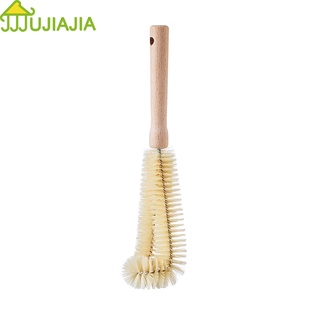 Jujiajia แปรงทําความสะอาดขวดนมสุญญากาศ ด้ามจับยาว สําหรับห้อ…