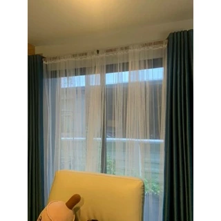 [พร้อมส่ง] IKEA ม่านโปร่ง อิเกีย สีขาว LILL ลิล ผ้าม่านโปร่ง 2 ผืนๆละ 280x250 ซม ม่าน