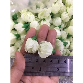 ดอกมะลิวันแม่ ดอกมะลิตูม 1ถุง20ดอก(หัวดอกมะลิแย้มวันแม่สีขาวอมเขียว) ดอกมะลิแย้มนแม่ ดอกมะลิผ้าอย่างดี