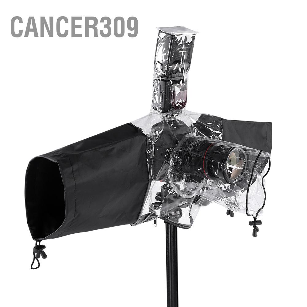 Cancer309. ผ้าคลุมกล้องกันฝน สำหรับแฟลช DSLR