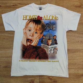 HOME ALONE DTG (DIGITAL TO GARMENT) DIGITAL PRINT GILDAN  เสื้อลายหนัง ลายภาพยนตร์