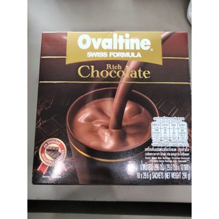 Ovaltine Swiss Rich Chocolate 10s 296g