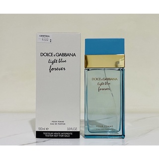 DOLCE&amp;GABBANA น้ำหอม Light Blue Forever Eau De Parfum 100 ml กล่องเทส