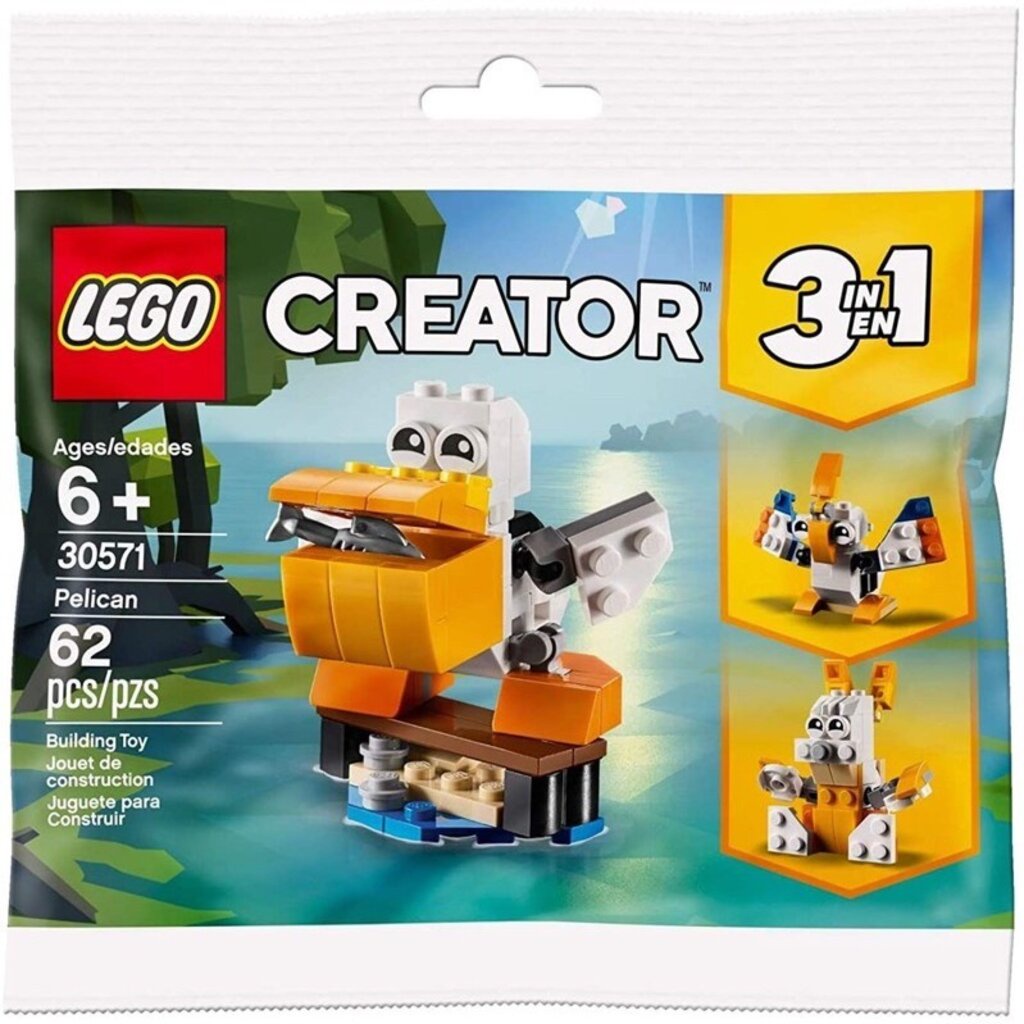 LEGO Creator Pelican 3 in 1 Polybag-30571
