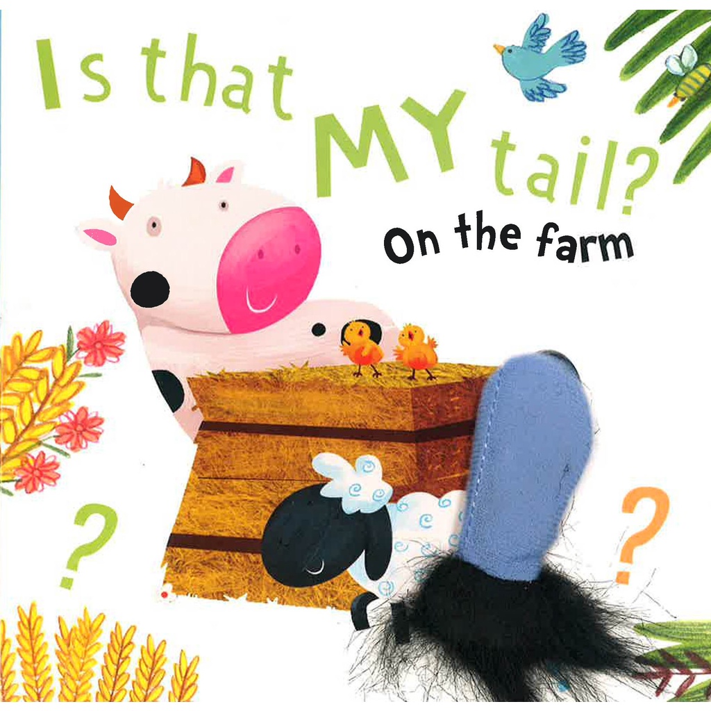 BBW หนังสือ Whose Tail? Plush Books - Farm ISBN: 9781783738106