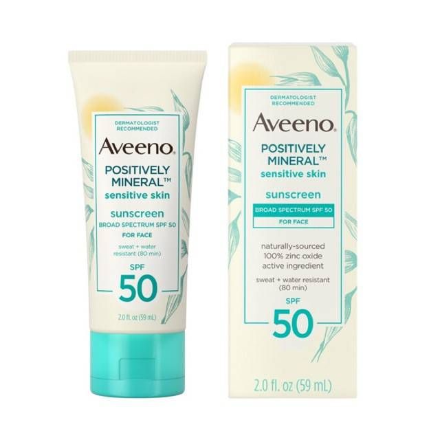 AVEENO Positively Mineral SPF50 (59ml)