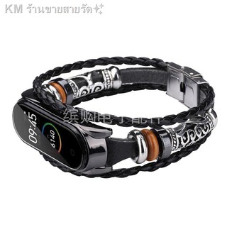 ❆☬สร้อยข้อมือข้าวฟ่าง 5/4/3 หัวเข็มขัดโลหะเปลือกสไตล์ชาติพันธุ์ลูกปัดย้อนยุค DIY สายรัดข้อมือเปลี่ยนธรรมดา
