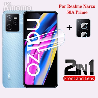 ฟิล์มไฮโดรเจล ป้องกันหน้าจอ สําหรับ Realme Narzo 50A Prime 50i 50 Pro 5G 30A GT 2 Pro Neo2 Neo3 GT