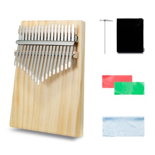 เครื่องดนตรีคาลิมบา เปียโนมือ 17 คีย์ kalimba คาลิมบา