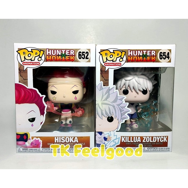 JAPAN🇯🇵แท้ Funko pop HunterxHunter ฮันเตอร์ killua hisoka ลิขสิทธิ์แท้
