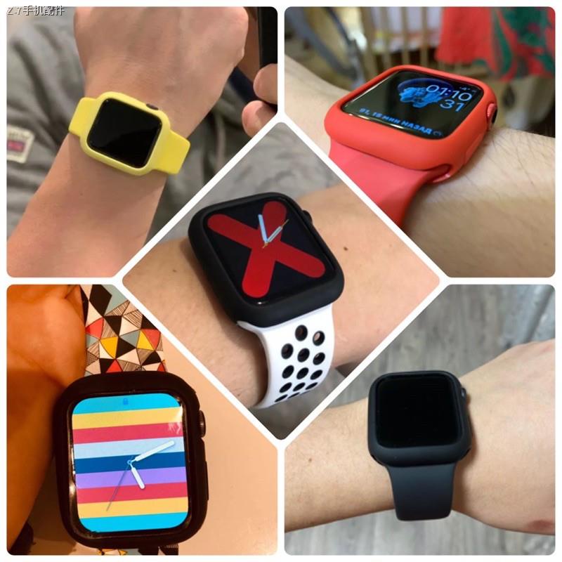 ◕▩พร้อมส่งจากไทย เคส Apple Watch สำหรับ IWatch series SE/6/5/4/3/2/1  Silicone Case Apple Watch 40&4