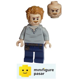 Jw048 Lego Jurassic World 76949 76945 76947 76948 75937 - Owen Grady Minifigure - ใหม่