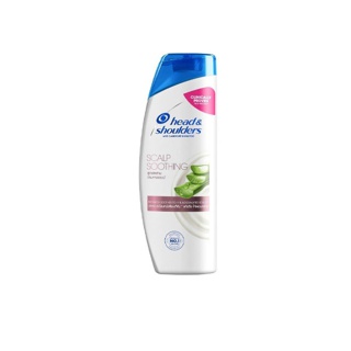 Head&Shoulders แชมพูขจัดรังแค เฮดแอนด์โชว์เดอร์ สูตรผสานว่านหางจระเข้ 330มล. Anti Dandruff Shampoo Scalp Soothing 330ml