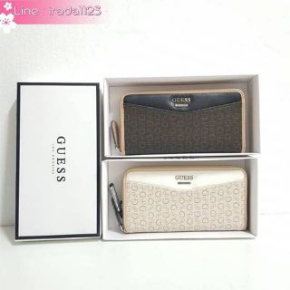 Guess leather long  wallet ของแท้ ราคาถูก