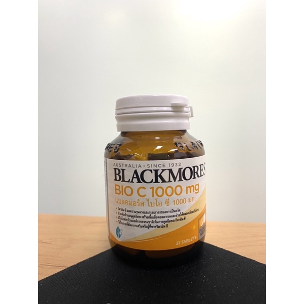 สินค้าของแท้ 100% Blackmores BIO C 1000mg ขวด 31 เม็ด