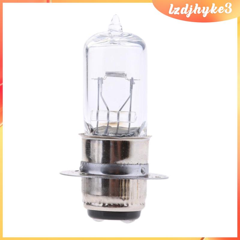 [lzdjhyke3] หลอดไฟหน้าฮาโลเจน 12V 35 35W สีขาว สําหรับรถจักรยานยนต์ # P15d - 25-1