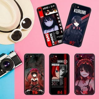 เคสซิลิโคนนิ่ม ลายอนิเมะ kurumi tokisaki 8JUAN สําหรับ Realme 7 7i 8 8i 9 Pro Plus 5G 4G 9i C31 XT X2